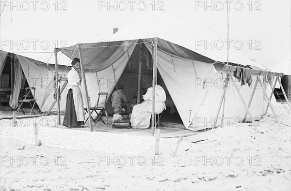 Tent City, Rockaway, 1910. Creator: Bain News Service.