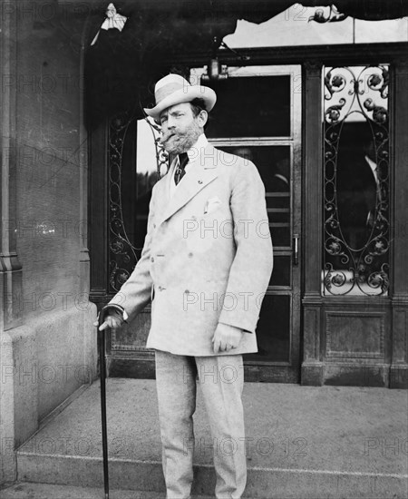 J. Ham Lewis, with cane, 1912. Creator: Bain News Service.