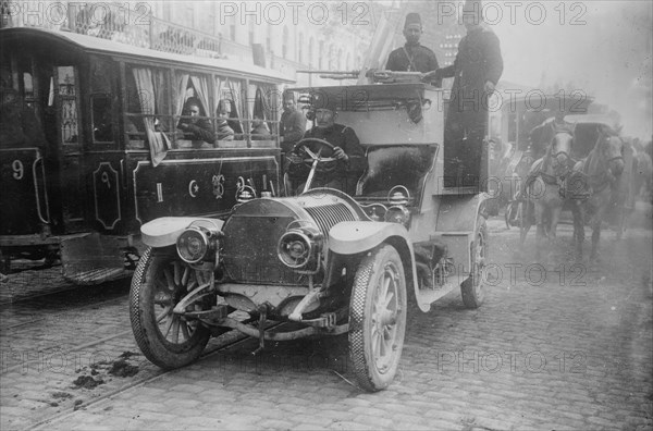 Armored auto, Turkey, 1916. Creator: Bain News Service.