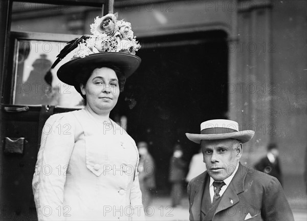 Mr. and Mrs. Marshall Wilder, 1910. Creator: Bain News Service.