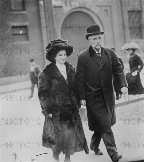 Hattie La Blanc with Sheriff Fairbairn, 1910. Creator: Bain News Service.