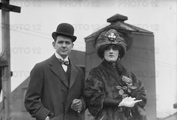 Mr. and Mrs. Donald Briant, 1910. Creator: Bain News Service.