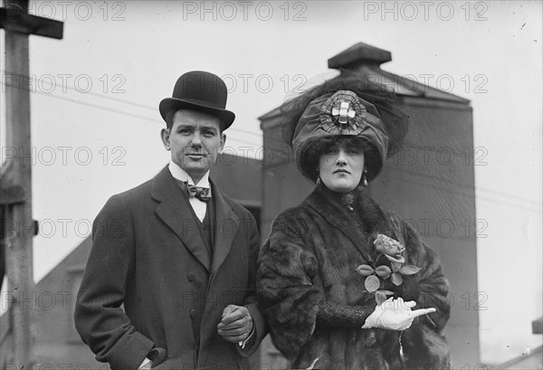Mr. and Mrs. Donald Briant, 1910. Creator: Bain News Service.
