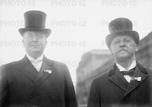Judge Victor Dowling and J.B. Hasslacher, 1912. Creator: Bain News Service.