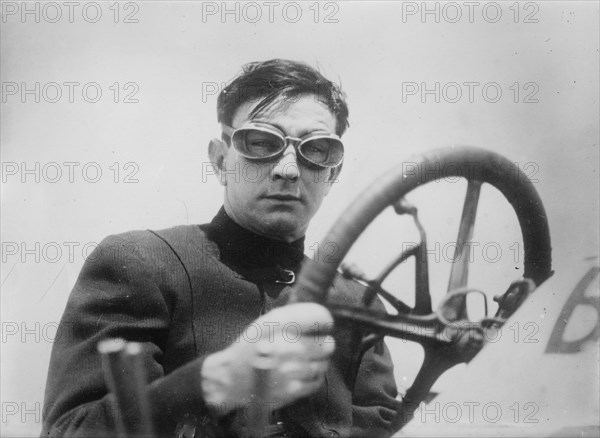 Bob Burman, race car driver, between c1910 and c1915. Creator: Bain News Service.