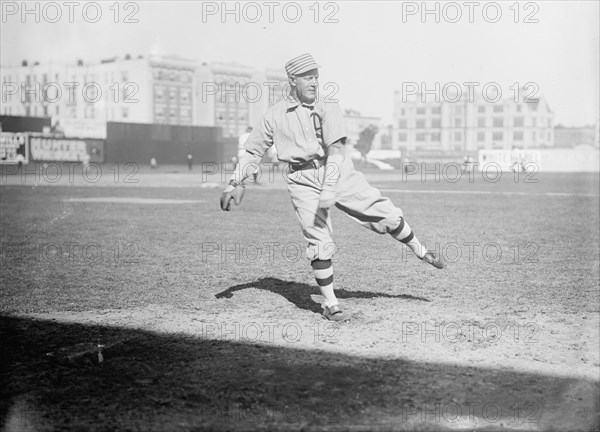 Topsy Hartsel, Philadelphia, AL (baseball), 1910. Creator: Bain News Service.