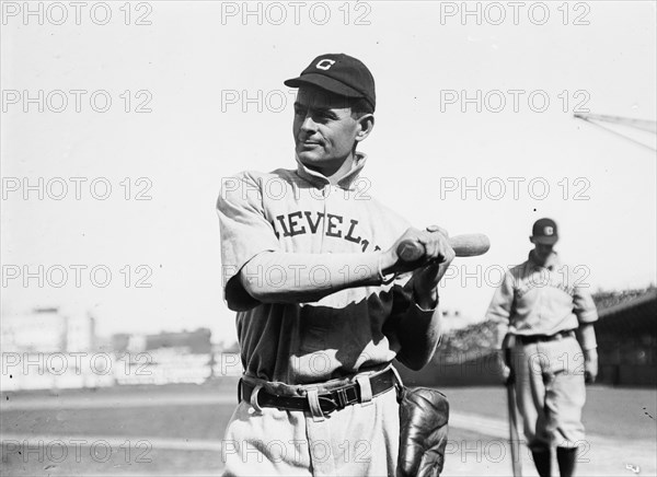 Elmer Flick, Cleveland, AL (baseball), 1910. Creator: Bain News Service.