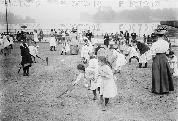 Farm for children, N.Y.C., between c1910 and c1915. Creator: Bain News Service.