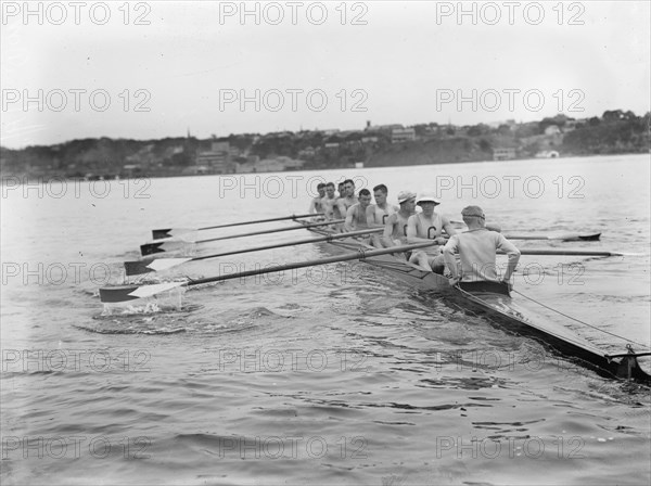 Cornell Varsity, Po'k'psie 6/17/11, 1911. Creator: Bain News Service.