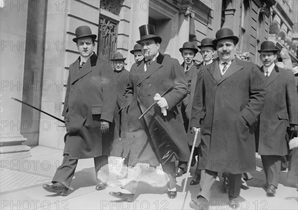 Caruso, Easter Parade, 1913. Creator: Bain News Service.