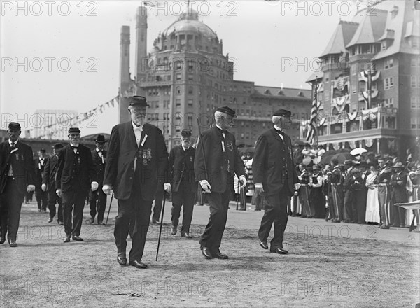 G.A.R. Parade, 1910. Creator: Bain News Service.