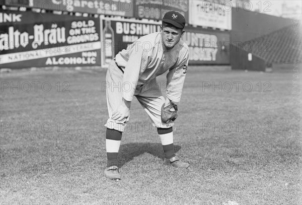 John "Red"Murray, New York, NL (baseball), 1911. Creator: Bain News Service.