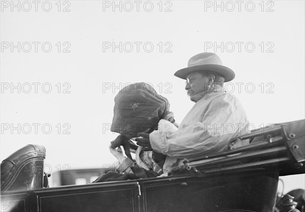 Theo. Roosevelt at Polo Match, between c1910 and c1915. Creator: Bain News Service.