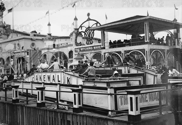 Coney island, the "Cake Walk", 1911. Creator: Bain News Service.