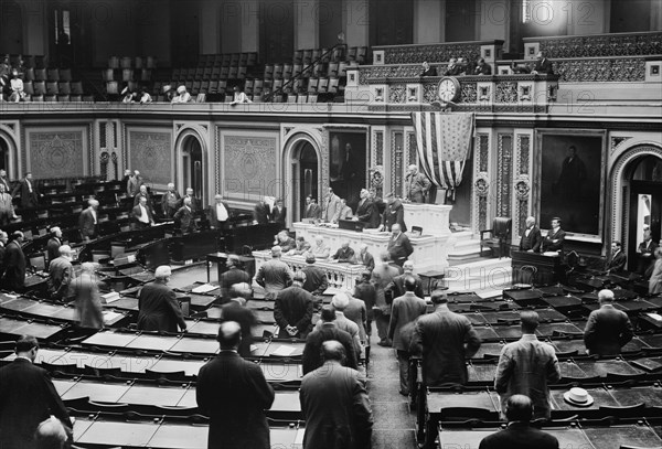 House in session. May 1911. Creator: Bain News Service.