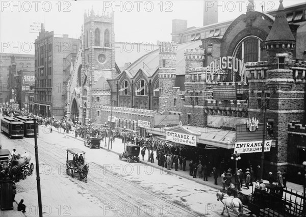 Chicago - Coliseum (exterior), 1912. Creator: Bain News Service.