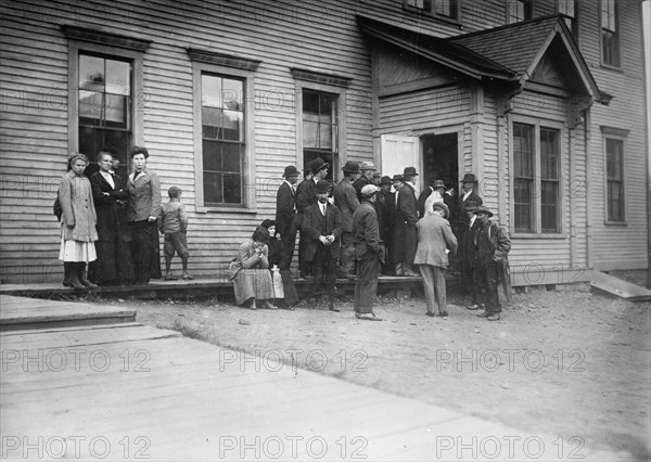 School house, Austin, Pa. Used as refuge., between c1910 and c1915. Creator: Bain News Service.