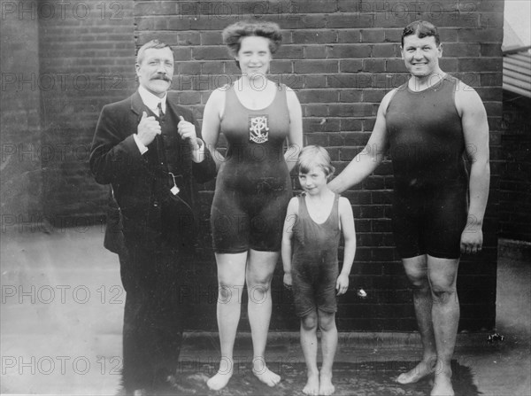 J.G. Smith, Lily Smith, Walter Brickett, between c1910 and c1915. Creator: Bain News Service.