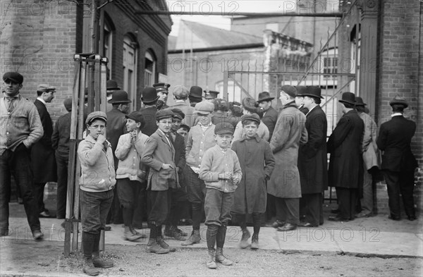 Labor Committee at Mill, Passaic, between c1910 and c1915. Creator: Bain News Service.