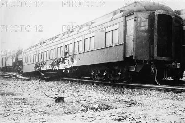 Wreck of "20th C.", between c1910 and c1915. Creator: Bain News Service.