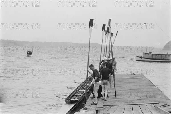 Cornell crew, between c1910 and c1915. Creator: Bain News Service.