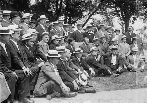 Dem. Nat'l Comm. at Sea Girt 1912, 1912. Creator: Bain News Service.