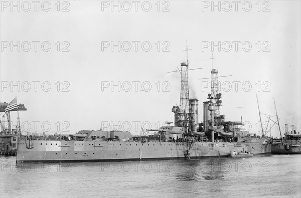 USS Utah, between c1910 and c1915. Creator: Bain News Service.