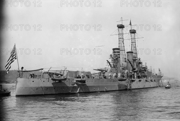 USS Delaware, between c1910 and c1915. Creator: Bain News Service.