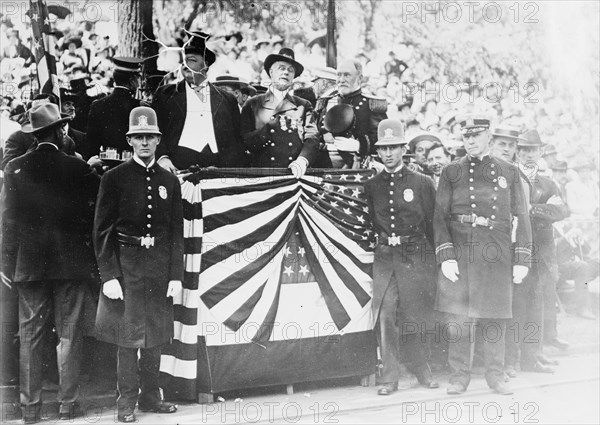 President William H. Taft at Grand Army of the Republic Convention, Rochester, N.Y., 1911. Creator: Bain News Service.