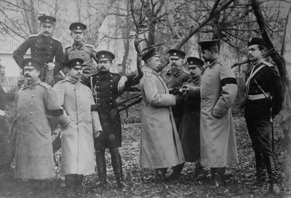 Russian officers, between c1910 and c1915. Creator: Bain News Service.