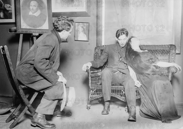 Rehearsal, Futurist Play House, between c1910 and c1915. Creator: Bain News Service.