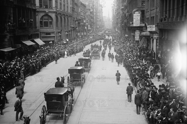 Grant funeral, 1912. Creator: Bain News Service.