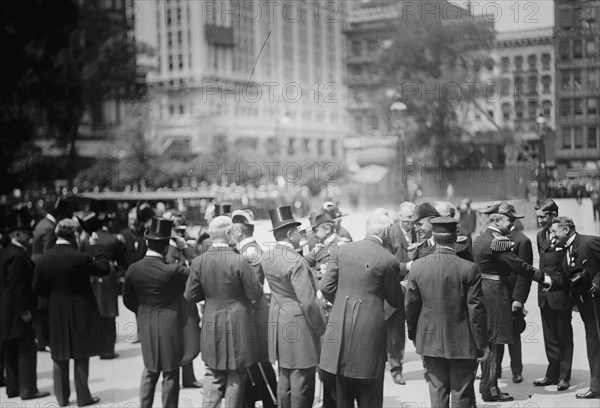 German officers in N.Y., between c1910 and c1915. Creator: Bain News Service.