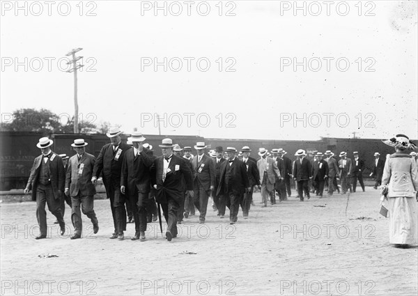 Wilson Notification Committee, between c1910 and c1915. Creator: Bain News Service.