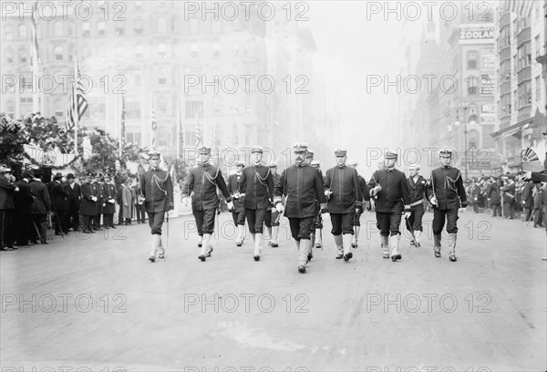 Naval Parade, between c1910 and c1915. Creator: Bain News Service.