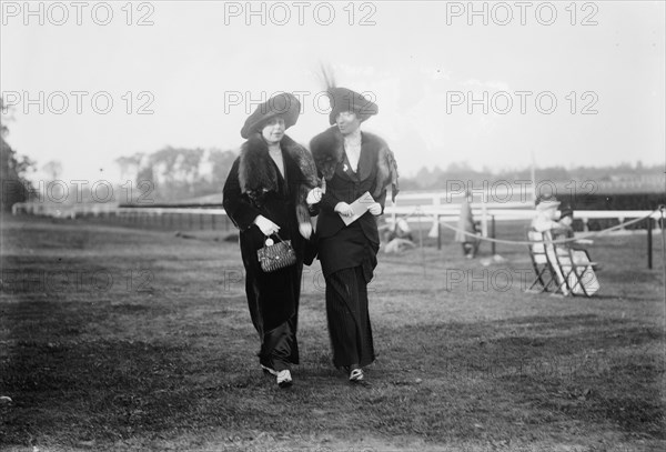 Mrs. Seligman, Mrs. M. Schiff, between c1910 and c1915. Creator: Bain News Service.