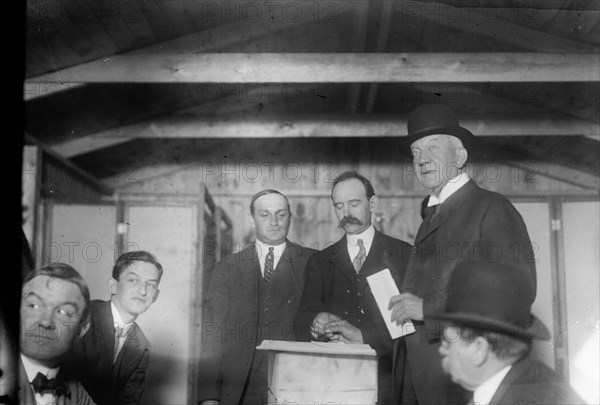 Otto Bannard Voting, between c1910 and c1915. Creator: Bain News Service.