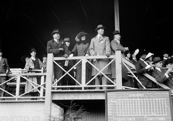 Mr. & Mrs. Edm. Randolph & Victor Loew, between c1910 and c1915. Creator: Bain News Service.