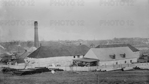 Fort Edmonton, between c1910 and c1915. Creator: Bain News Service.