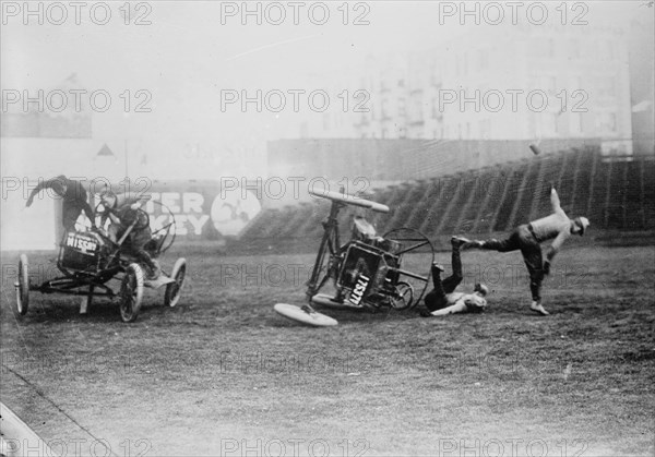 Auto polo, between c1910 and c1915. Creator: Bain News Service.