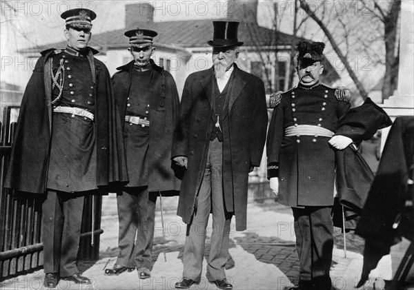 Governor Mann & staff, between c1910 and c1915. Creator: Bain News Service.