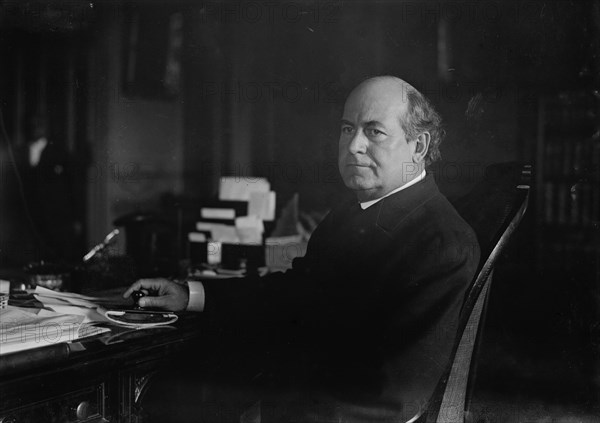 Sec'y. W.J. Bryan, 1913. Creator: Bain News Service.