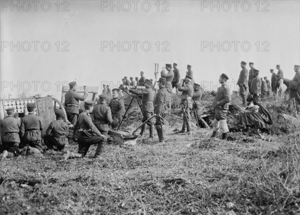 Battery, Tchataldja #11, between c1910 and c1915. Creator: Bain News Service.