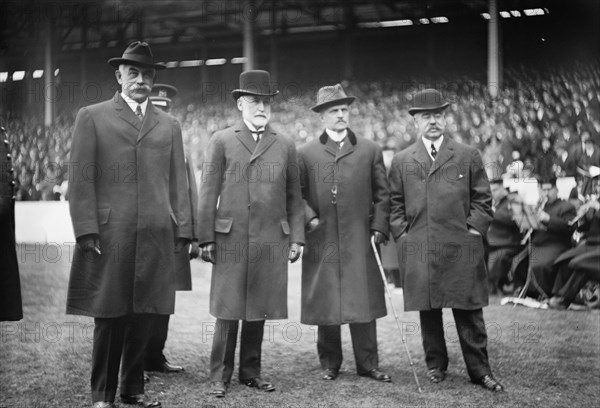 Mayor Gaynor, (Polo Grounds,) Col. John Whalen, 1913. Creator: Bain News Service.