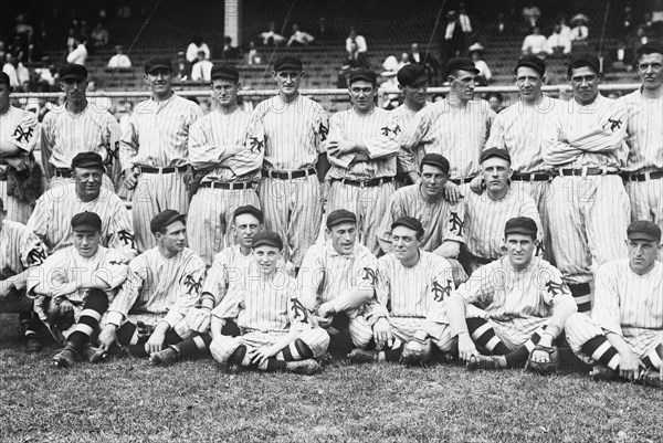 New York Giants at the Polo Grounds, New York, September 1912 (baseball), 1912. Creator: Bain News Service.