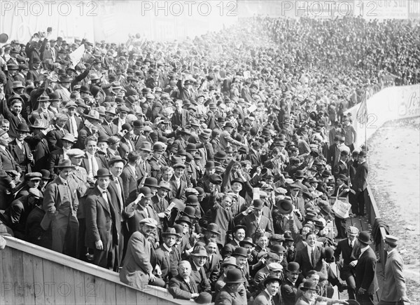 Polo Grounds LF stands, 10/8/12, 1912. Creator: Bain News Service.