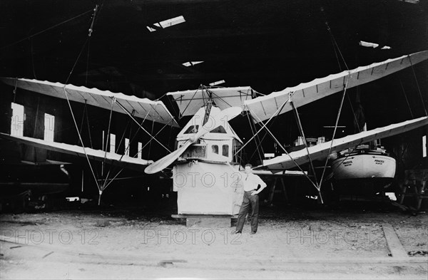 Harriman Hydroaeroplane, between c1910 and c1915. Creator: Bain News Service.