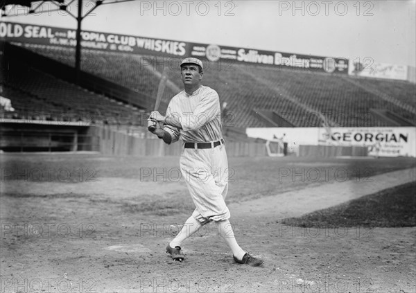 Tris Speaker, Boston AL (baseball), 1912. Creator: Bain News Service.