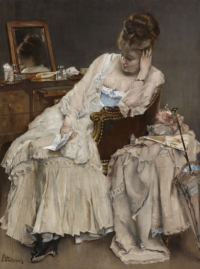 Memories And Regrets, c1874. Creator: Alfred Stevens.