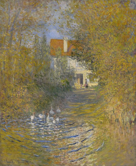 The Geese, 1874. Creator: Claude Monet.